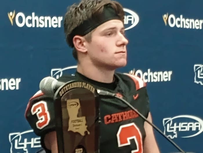 Catholic-Baton Rouge receiver Bradley Wright